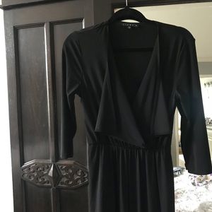 Black Xs wide leg pant romper